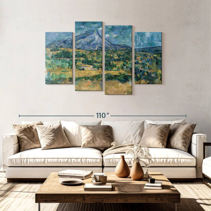 Alvord Mont Sainte-Victoire, H 48 po x l 75 po