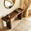 Console Wabi-sabi style minimaliste brun-129993023