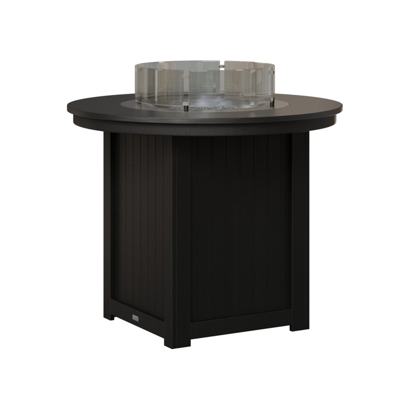 Foyer de table rond à hauteur de comptoir de 44 po Berlin Gardens Donoma, H 37 po x l 44 po x P 44 po