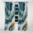 Callahan - Abstract Marble Marble Blackout Curtain - 1 Panels-815712544