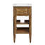 Meuble-lavabo autoportant simple avec plateau en bois manufacturé Modway Elysian-93027944-93027945