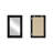 Wooden Frame Flat Mirror-204780680-204780682