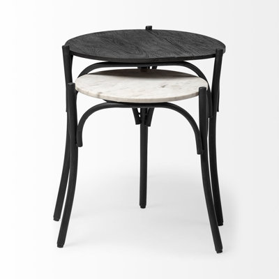 2 tables emboîtables Lumberton
