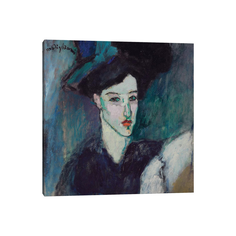 The Jewess, C.1907-1908 by Amedeo Modigliani - Wrapped Canvas Gallery-Wrapped Canvas Giclée, 30.48cm H x 30.48cm W