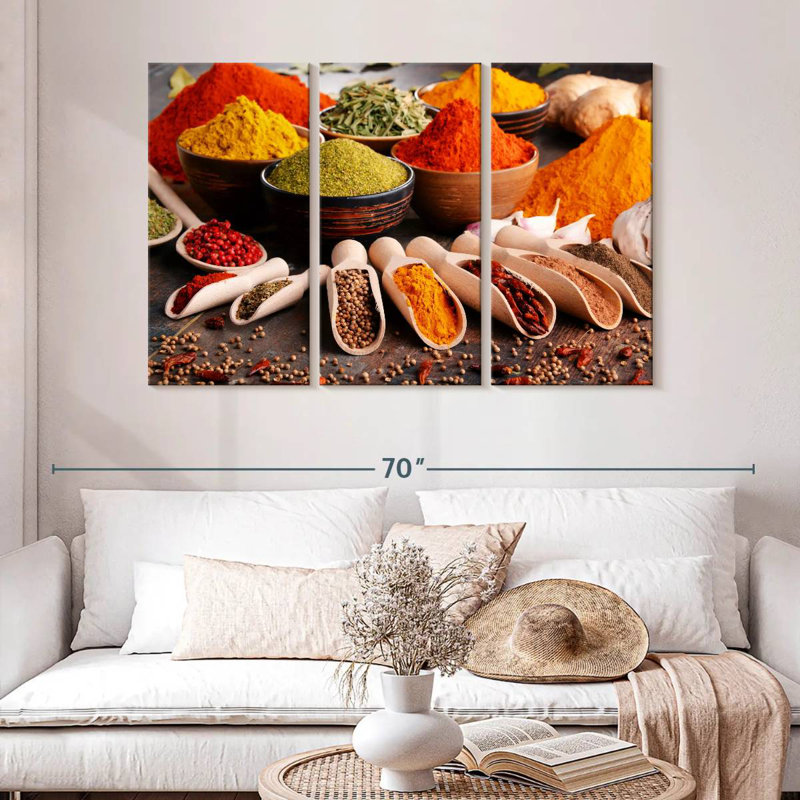 Yarlin Spices And Herbs, 32" H x 50" W