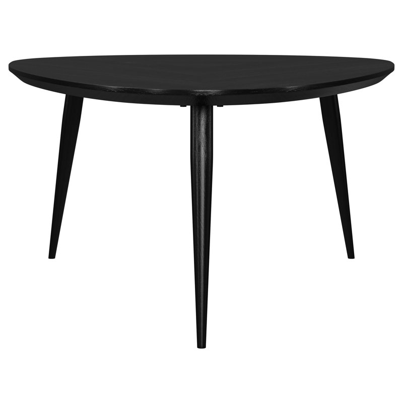 Table basse triangulaire en bois massif Hourigan Luxury Build - Shavonne