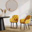 Bierman 45cm H Tufted Velvet Upholstered Upholstered Back Side Chair-2022164292-2022164291