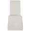 Raiden 50cm H Cotton Upholstered Parsons Chair