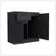 Commode Carlin, chambre à coucher, noir-778193101