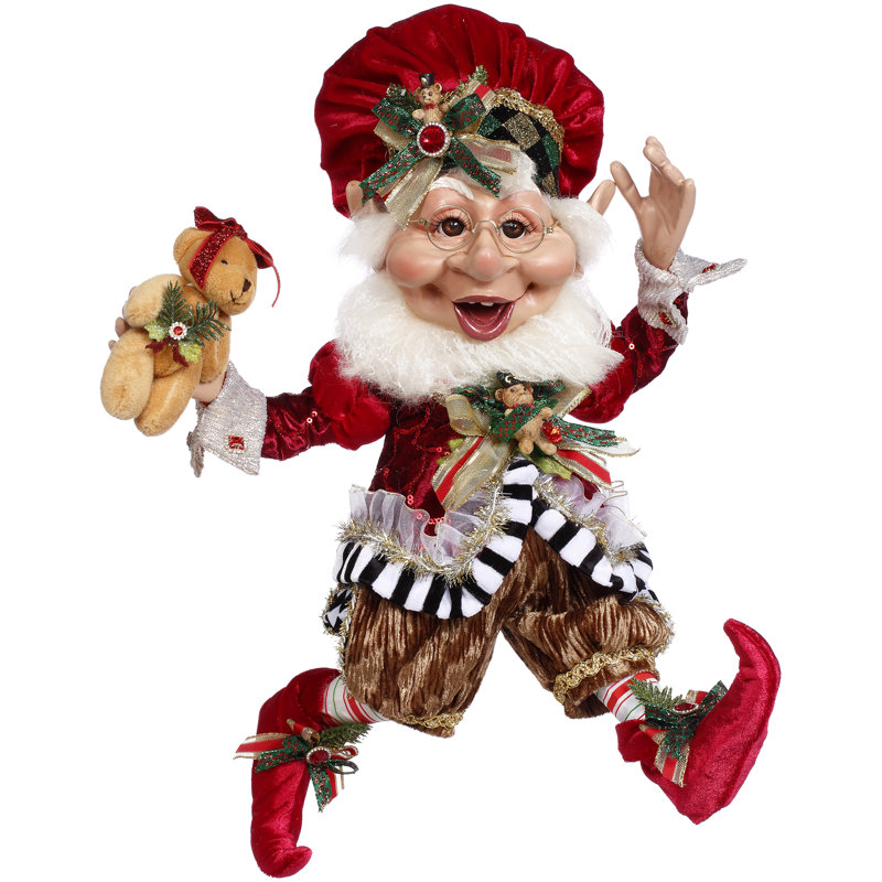 Teddy Bear Elf, Medium - 16 Inches