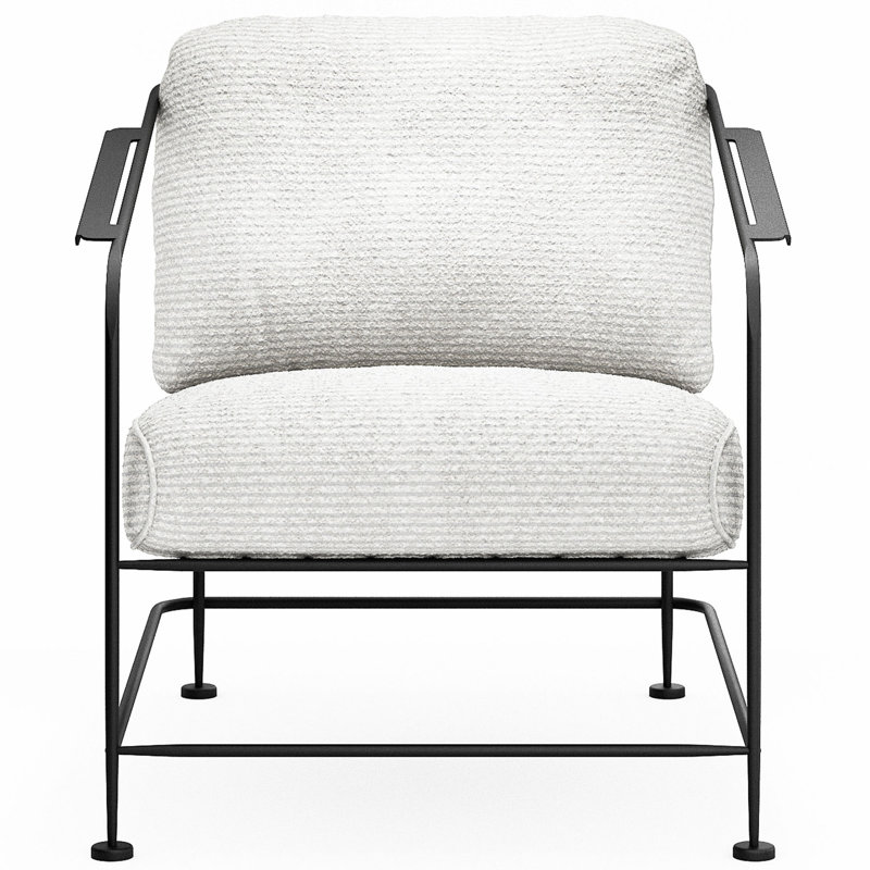 Reed Outdoor Lounge Chair, Chestnut Brown