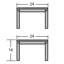 Table d'appoint en plastique Arbnora-73898533