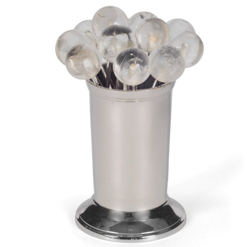 Multicolor Party Pick, Clear