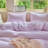 Gingham Duvet Cover Set, Grid Simple Geometric Square Pattern Comforter Cover, Soft Plaid Washed Microfiber Bedding Cover-113514611-113514606
