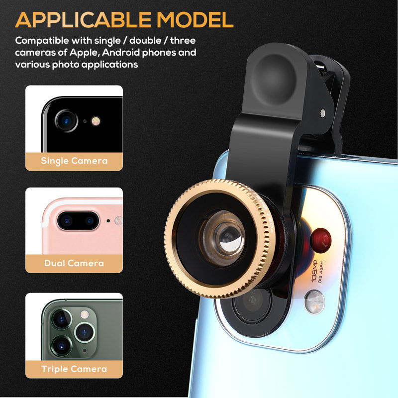 Universal Portable Cell Phone Camera Lens