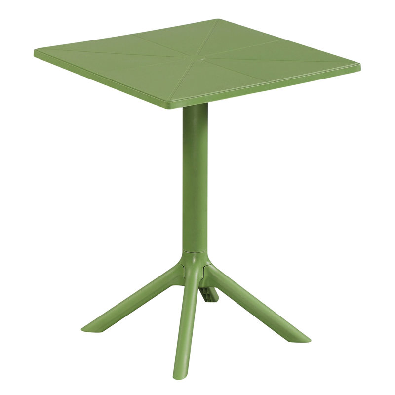 Rimini Patio Dining Set with Square Table & Armchairs, Green