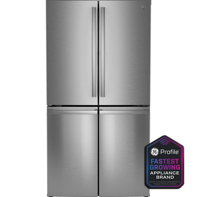 GE Profile ENERGY STAR® 28.3 Cu. Ft. Quad-Door Refrigerator with Dual-Dispense AutoFill Pitcher