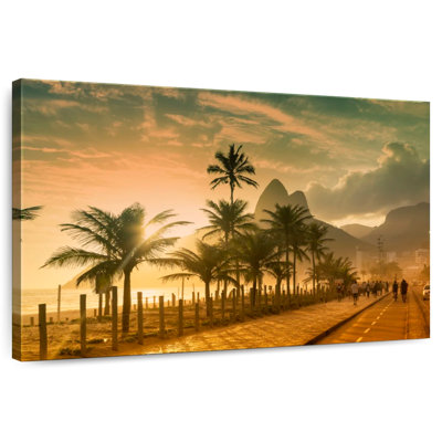 Lilie Ipanema Beach Golden Hour