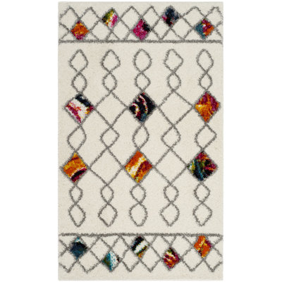 Breanna Shag Performance Geometric Rug