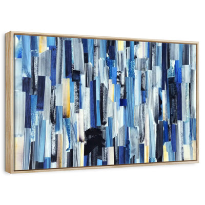 Striped Blue Abstract
