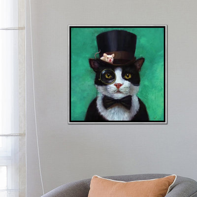 " Tuxedo Cat " by Lucia Heffernan