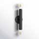 Cabot 2 Light Wrought Iron Dimmable Armed Sconce