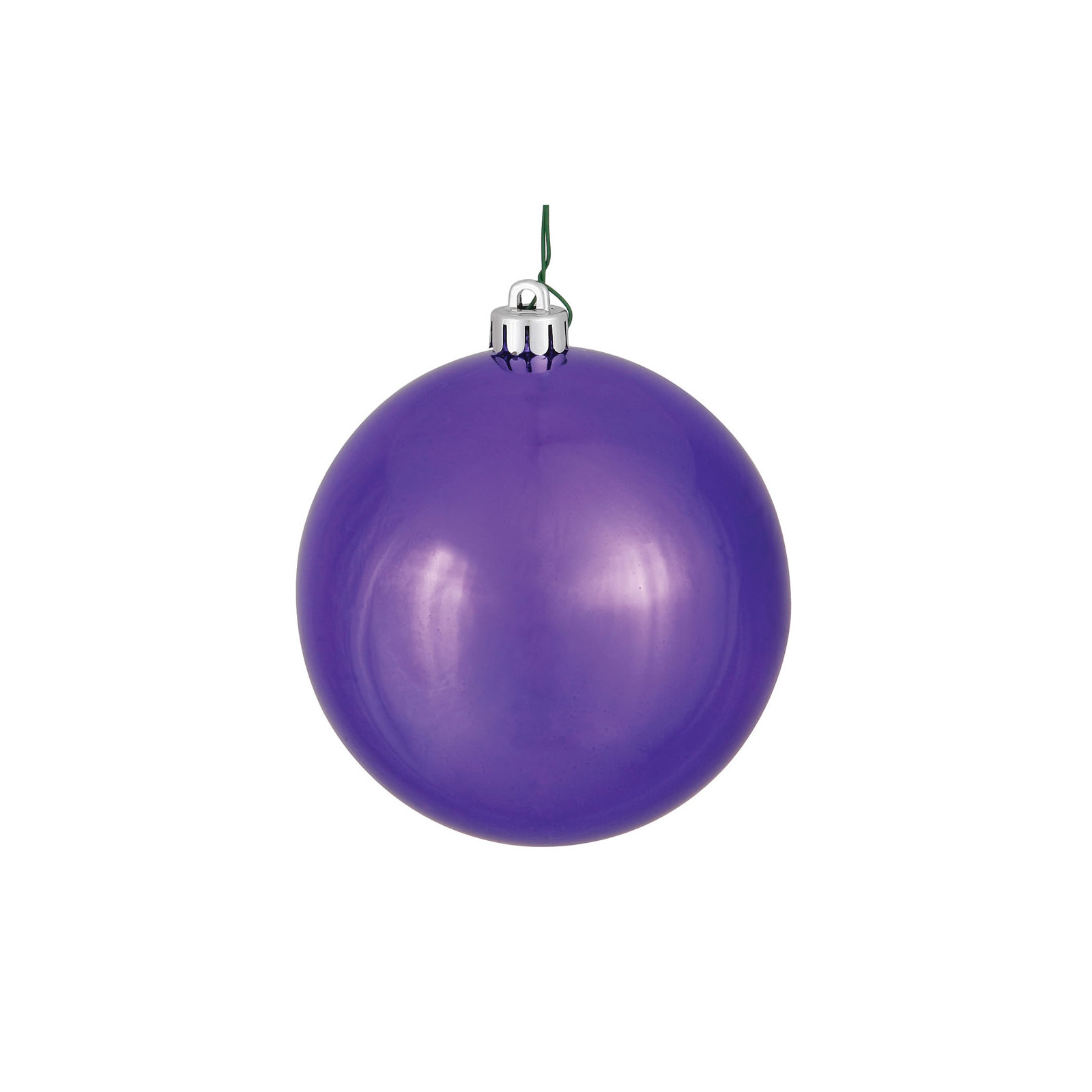 Holiday Décor Ball Ornament, Plum