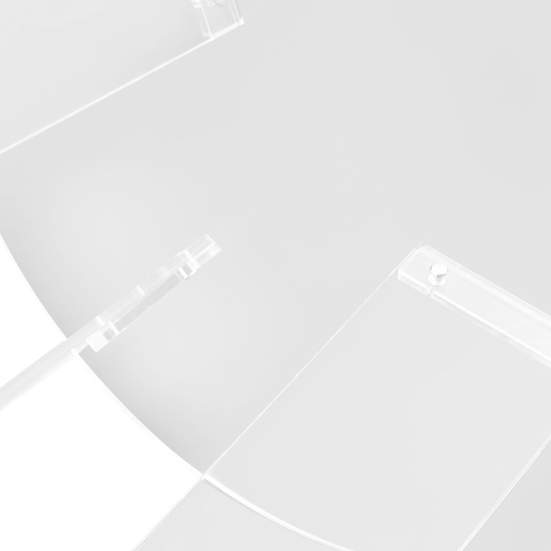 Table d'appoint 23,6 po, Clair