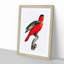 A Purple-Naped Lory by F. Levaillant - Framed Print-55450976-55450978