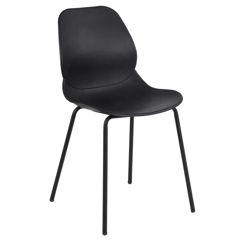 Aleatra 45cm H Side Chair, Black