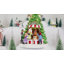 Présentoir du village de Noël du magasin de jouets du Père Noël