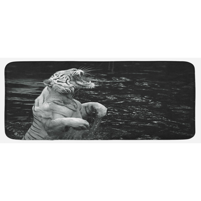Eclectic Polyester Kitchen Mat