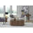 Juba Walnut Console Table In Mongoose