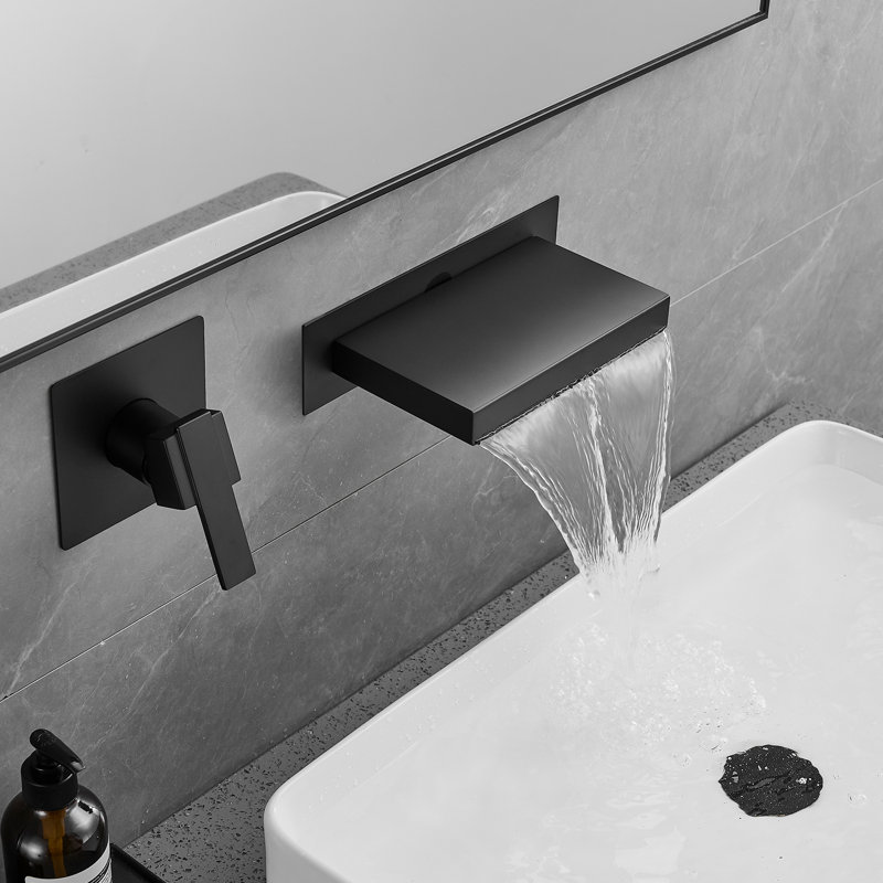 Mounting / Installation Required -handle Bathroom Faucet with Drain Assembly