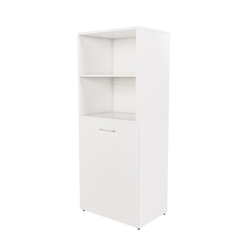 49.6''  Extendable Computer Desk with Wheels, White