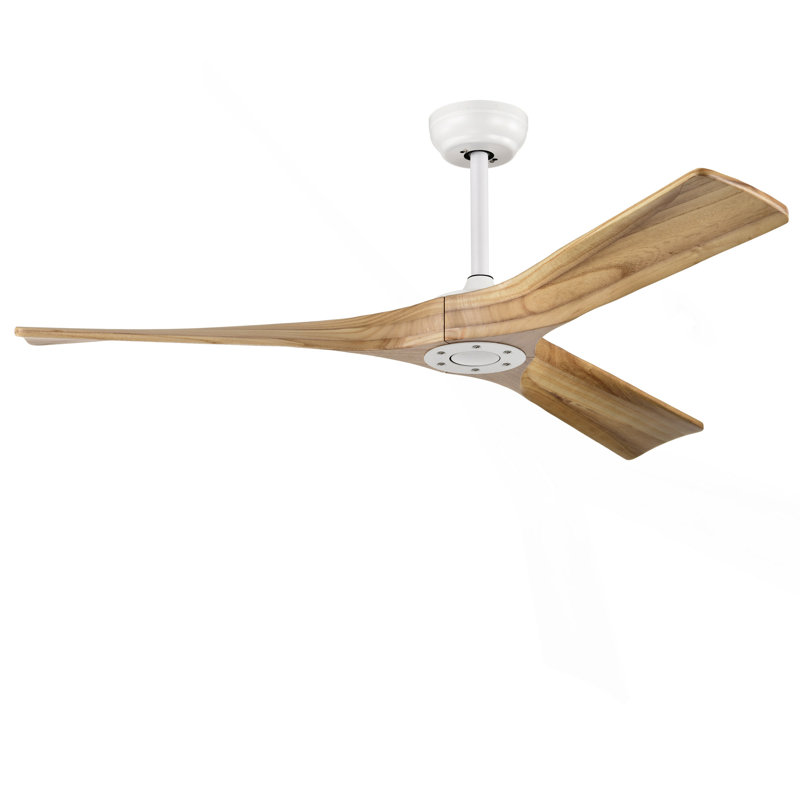 52" Ceiling Fan With Remote Control No Lights