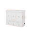 Grand lit escamotable avec port USB et grand tiroir