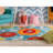 Bezno Starbright Daisy Flowers Blue Rug-31380832