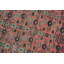Tapis de couloir rose à motif géométrique traditionnel 3 x 10