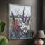 Reproduction encadrée FLORAL Series DCXLIV - bois massif-1231698688
