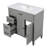 36" Single Bathroom Vanity With Ceramic Top-254018834-239766931