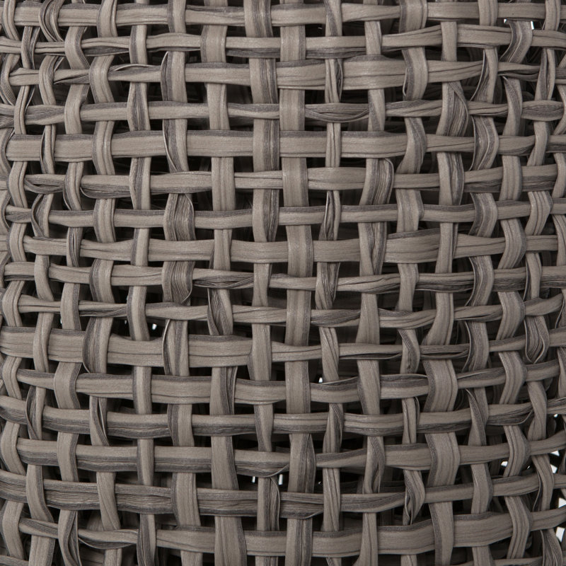 Constantine Plastic Decorative Basket, Natural
