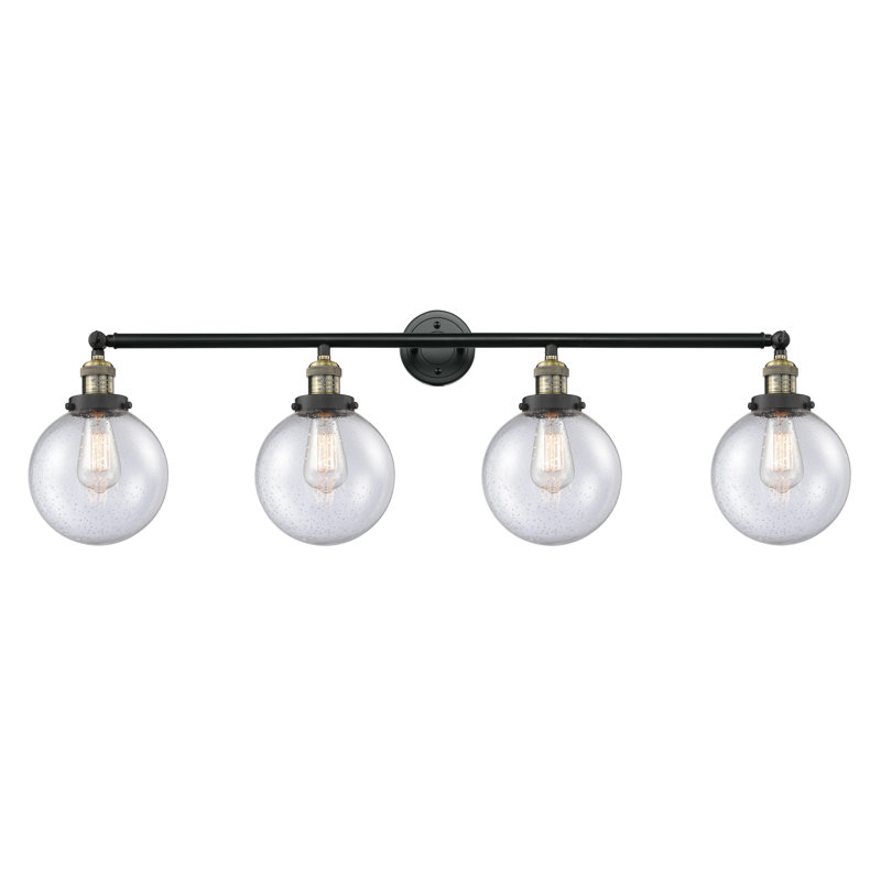 Lorri 4 - Light Vanity Light, No Bulb Included, Black Antique Brass