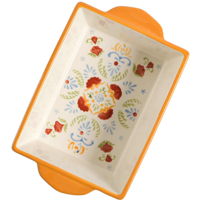 Laurie Gates 2pc 1.8Qt Pie Dish and 1.6 Qt Bakeware Set