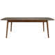 Hardvard Indoor Oak and Wood Extendable Dining Table
