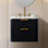 Ensemble de meuble-lavabo simple 24 po avec plateau en pierre d'ingénierie Liljan