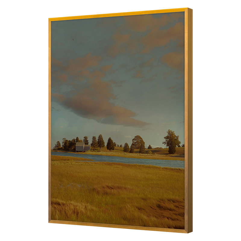 Cape Cod Marsh Print by Kate Woodman, 36" H x 26" W
