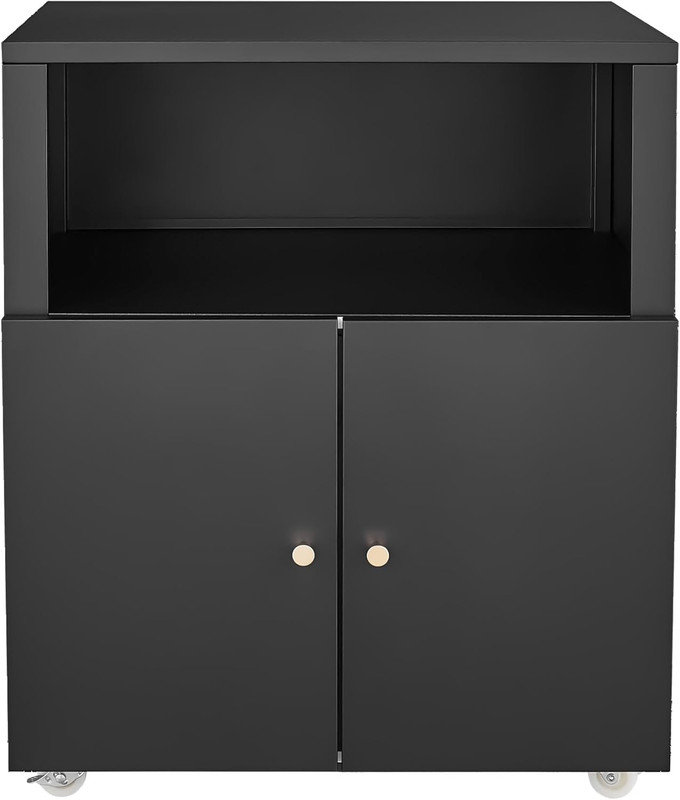 60cm Wide 4 -Drawer File Cabinet, Black