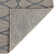 Gray Blue Gitter Indoor/Outdoor Trellis Rug