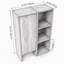 Armoire murale et tablettes de rangement murales combinées, porte à fermeture douce, convient aux petites salles de bain, bureaux et salles de rangement-352983287